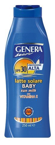 GENERA SUN Молочко для защиты от солнца ДЕТСКОЕ SPF 30 250мл (*12)
