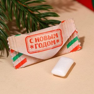 Жевательная резинка «Новогодняя почта», 68 г ( 50 шт. х 1.36 г)