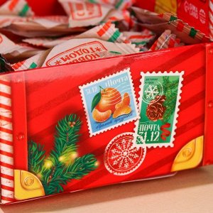 Жевательная резинка «Новогодняя почта», 68 г ( 50 шт. х 1.36 г)