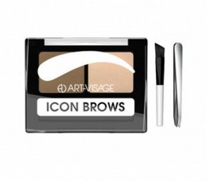 ART-VISAGE "ICON BROW" Двойные тени для бровей