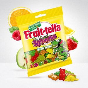 Мармелад Fruittella, "Звери MIX", 70 г