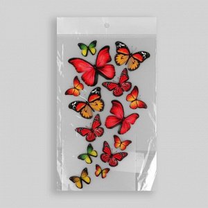 Термотрансфер «Бабочки», 11 x 19,5 см