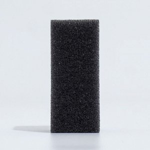 Губка прямоугольная для фильтра, серия F, 3 х 3,5 х 7 см, серая