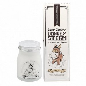 KR/ Elizavecca Silky Creamy Domkey Steam Moisture Milky Cream Крем для лица "Молоко ослицы", 100мл