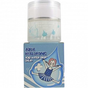 KR/ Elizavecca Aqua Hyaluronic Acid Water Drop Cream Крем для лица Увлажняющий с Гиалуроновой кислотой, 50мл