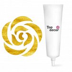 Пищевой краситель Top Decor гелевый, золотой, 100 г