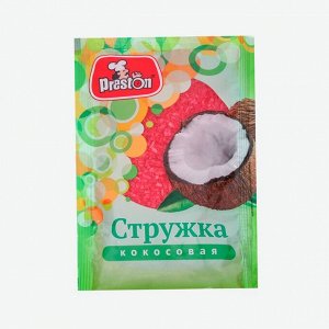 Кокосовая стружка розовая "Preston", 40 г