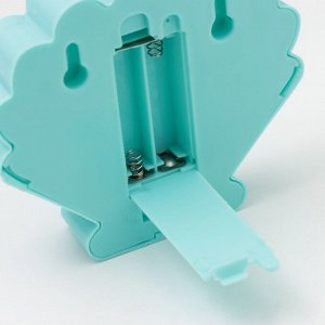 Фигурка светящаяся RISALUX «Ракушка», LED-ночник, батарейки 2xААА, 10x3x9.2 см, МИКС