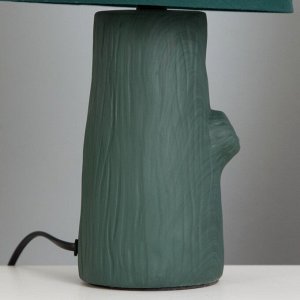 Настольная лампа "Пино" Е14 40Вт зеленый 18х18х35см RISALUX