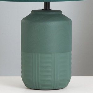 Настольная лампа "Лиана" Е14 40Вт зеленый 22х22х35см RISALUX