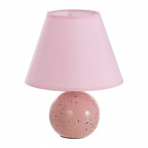 Настольная лампа Е14 40Вт розовый 23х23х29 см RISALUX