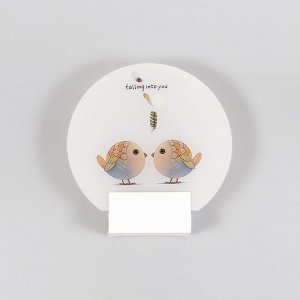 Бра "Птички" LED 6Вт 4000К белый 19,5х6х19,5 см