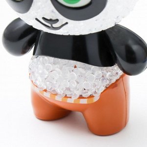 Фигурка светящаяся RISALUX «Панда», LED-ночник, RGB, от батареек 3xLR44, 7x7x11 см