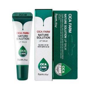 Farm Stay Бальзам для губ с центеллой FarmStay Cica Farm Nature Solution Lip Balm, 10гр