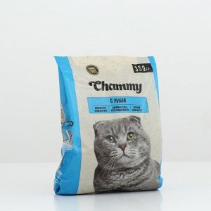 Сухой корм Chammy для кошек, рыба, 350 г