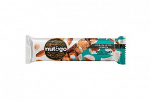 «Nut&Go», батончик с миндалём, кокосом, карамелью, 36 г (упаковка 18 шт.)