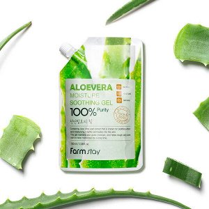 Гель для лица и тела FarmStay Moisture Soothing Gel Aloe Vera, 100мл