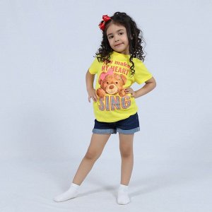 BONITO KIDS Футболка для девочки арт.BK0002D