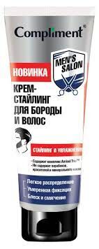 Compliment MEN’S SALON Крем-стайлинг для бороды и волос, 80мл