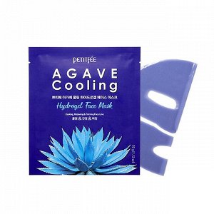 Petitfee Охлаждающая гидрогелевая маска с экстрактом агавы Agave Cooling Hydrogel Face Mask