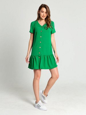 Платье женское манго "Эмма" зелень