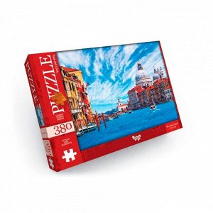 Пазлы картонные «Великий канал. Венеция», 380 элементов