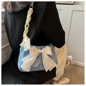 Женская сумка-багет на плечо, экокожа