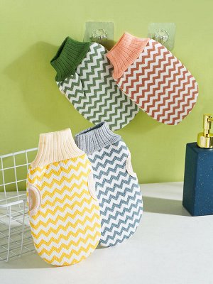 Мочалка для душа / Рукавица массажная, 22,5 х 12,5 см., жесткая