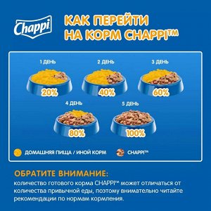 Сухой корм для собак Chappi Сытный мясной обед, Мясное изобилие 15 кг