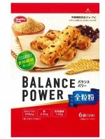 HEALTHY CLUB Balance Power Whole Wheat Flour - батончики из цельнозерновой муки с шоколадными кусочками