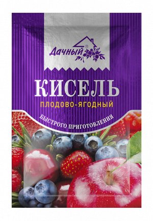 Кисель ДАЧНЫЙ Клюква гранулированный моментального приготовления в боксе 30 г