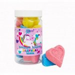 Бурлящие сердечки &quot;Радужная ванна&quot; 165 гр.