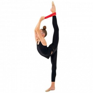 Скакалка для художественной гимнастики утяжелённая Grace Dance, 3 м, цвет красный