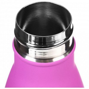 Термобутылка ONLYTOP, 500 мл, цвет фиолетовый