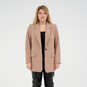 Пиджак женский MIST plus-size, бежевый