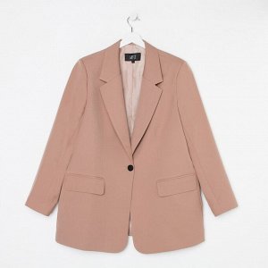 Пиджак женский MIST plus-size, бежевый