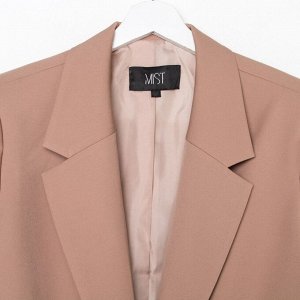 Пиджак женский MIST plus-size, бежевый