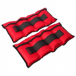 Утяжелители ONLYTOP, со сменным весом, 2 шт. x 2 кг, цвет МИКС