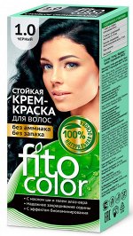 Краска-крем для волос &quot;Fitocolor&quot; стойкая тон 1.0 Чёрный, 115 мл