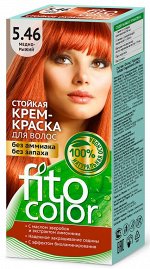 Стойкая крем-краска для волос &quot;Fitocolor&quot; тон 5.46 Медно-Рыжий 115 мл