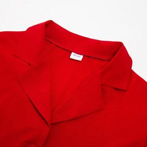 Костюм женский (жакет, брюки) MINAKU: Green trend, красный