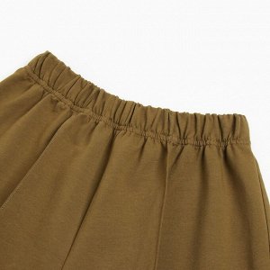 Комплект женский (майка, шорты) MINAKU: Casual Collection, хаки