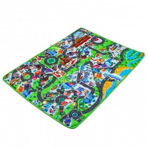 Игровой коврик - сумка для детей «Дороги», 2 в 1, 200x155 см, Крошка Я
