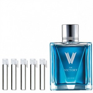 Туалетная вода Avon V for Victory - набор из 5 пробников (0.