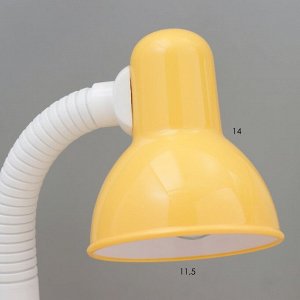 Настольная лампа "Утёнок" Е27 40Вт желтый 16х16х37 см