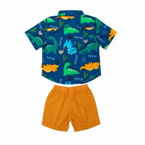 Комплект для мальчика (рубашка и шорты) арт.OP1662