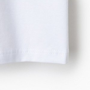 Комплект для мальчика (футболка, шорты) MINAKU, белый/графит.