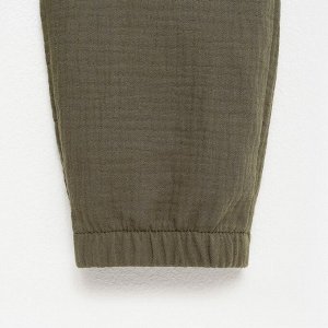 Костюм (рубашка и брюки) детский KAFTAN "Муслин", 34 (122-128 см) хаки
