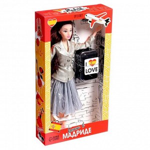 Happy Valley Кукла-модель шарнирная «Бэтти в Мадриде» с аксессуарами, серия Вокруг света