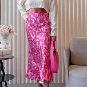 Юбка розовая